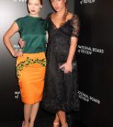 LEA SEYDOUX and ADELE EXARCHOPOULOS at 2014 National Board of Review Awards Gala in New York