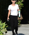 KALEY CUOCO with Short Hair Leaves Andy Lecompte Salon in LA