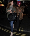 KELLY BROOK Leaves a Theatre in London