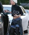 MILEY CYRUS Out and About in Studio City