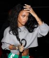 RIHANNA night out in LA