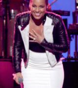 ALICIA KEYS at 2014 Musicares Person of the Year Gala in Los Angeles