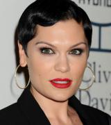 JESSIE J at 2014 Pre-GRAMMY Gala in Beverly Hills