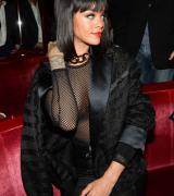 RIHANNA at Balmain Fashion Show After Party, Paris Fashion Week