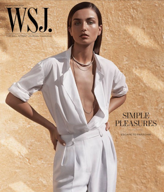 ANDREEA DIACONU in WSJ Magazine, February 2014 Issue