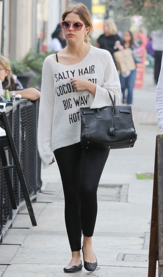 ASHLEY BENSON Out and About in Los Angeles