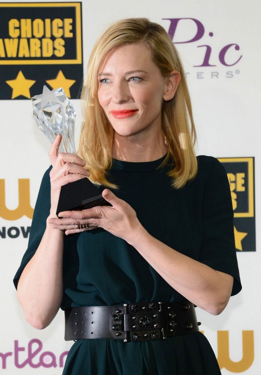 CATE BLANCHETT at Critic’s Choice Awards in Santa Monica