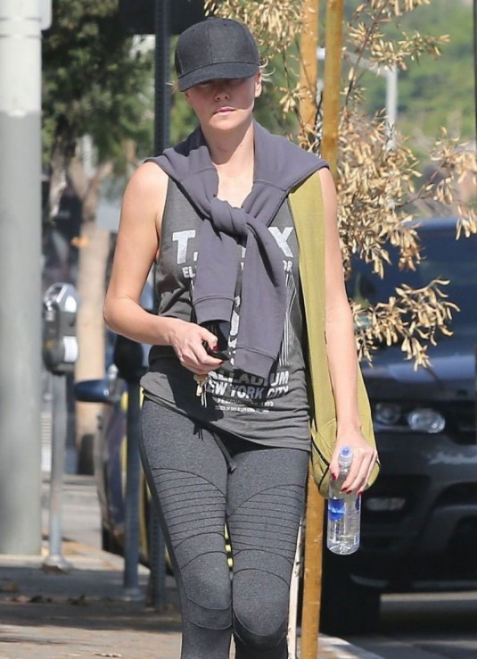 CHARLIZE THERON Out and About in Los Angeles