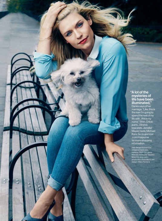 Claire Danes for Glamour Magazine – January 2014