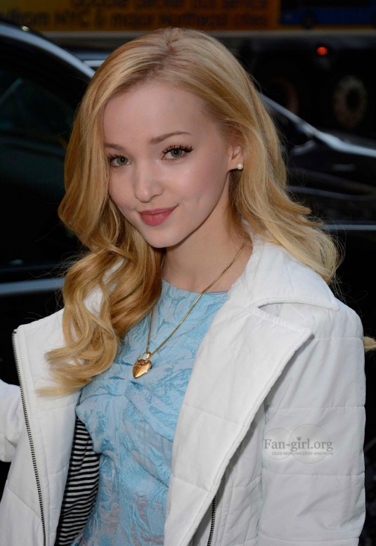 DOVE CAMERON at Pix11 Morning News in New York