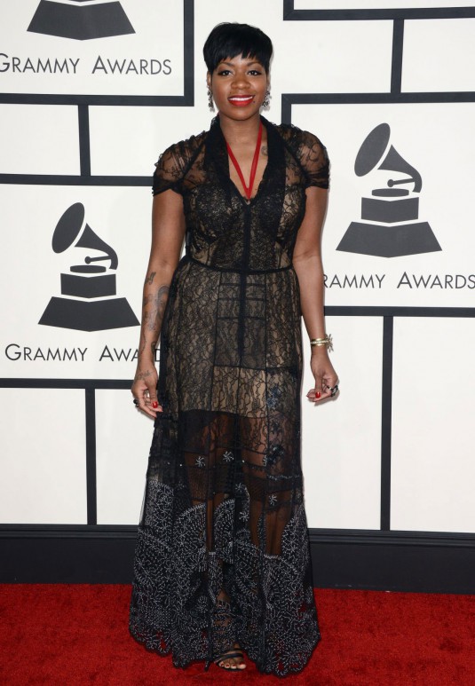 FANTASIA BARRINO at 2014 Grammy Awards in Los Angeles