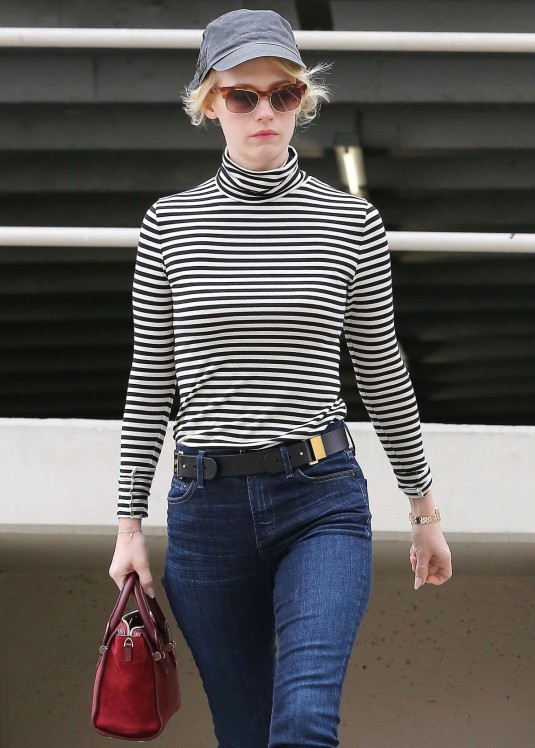 JANUARY JONES Out Shopping in Los Angeles