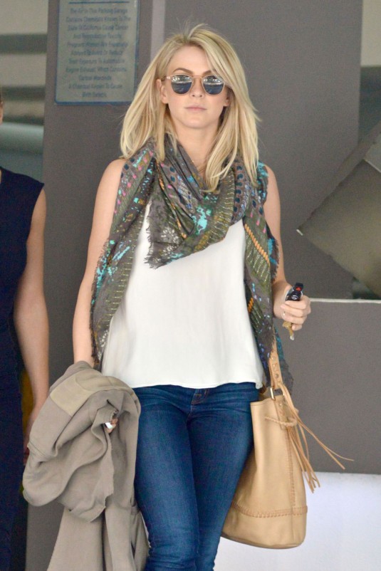 JULIANNE HOUGH Out for Lunch in Beverly Hills
