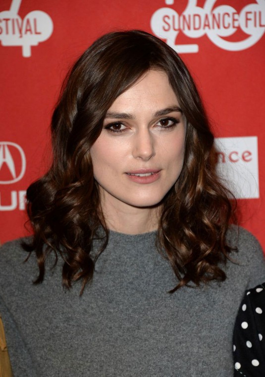 KEIRA KNIGHTLEY at Laggies Premiere at 2014 Sundance Film Festival