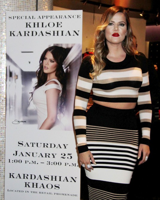 KHLOE KARDASHIAN at Kardashian Khaos in Las Vegas