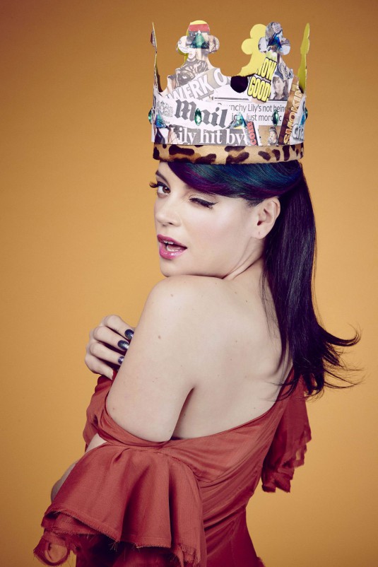 LILY ALLEN – NME 2014 Photoshoot