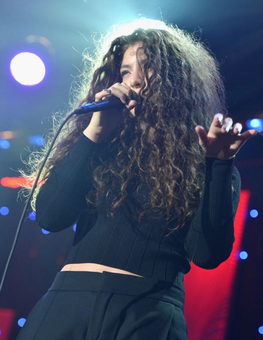 LORDE at Pre-grammy Gala and Salute to Industry Icons in Beverly Hills