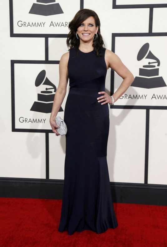 MARTINA MCBRIDE at 2014 Grammy Awards in Los Angeles