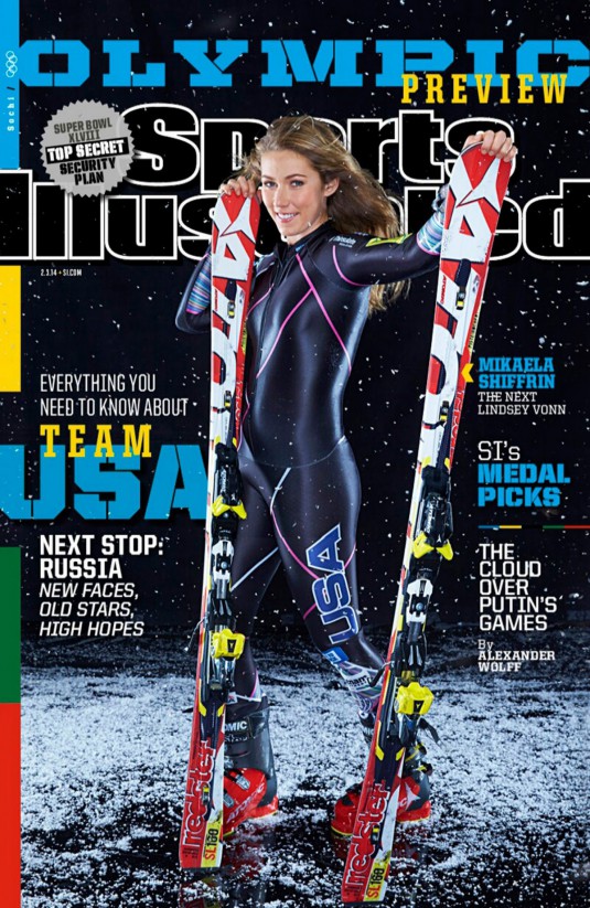 MIKAELA SHIFFRIN – Sports Illustrated Magaznie, February 2014 Issue