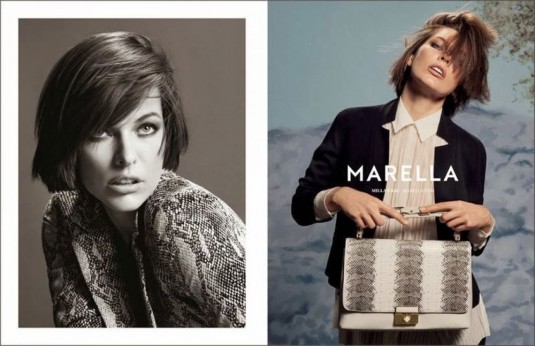 MILLA JOVOVICH - MARELLA Summer 2014 – Photoshoot by Inez & Vinoodh