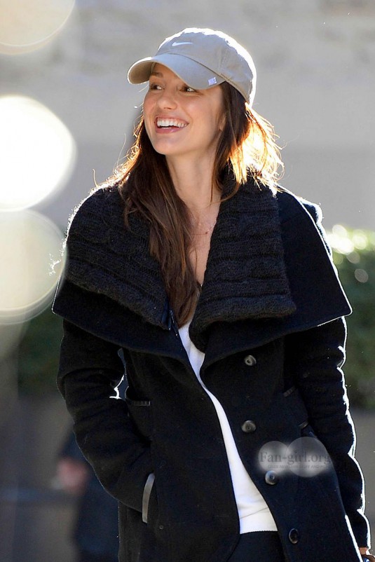 MINKA KELLY Out and About in Soho
