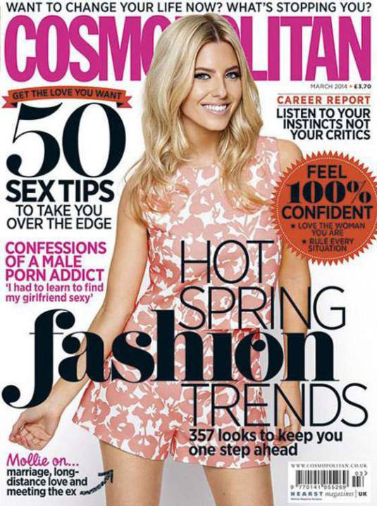 MOLLIE KING - Cosmopolitan UK Magazine, March 2014