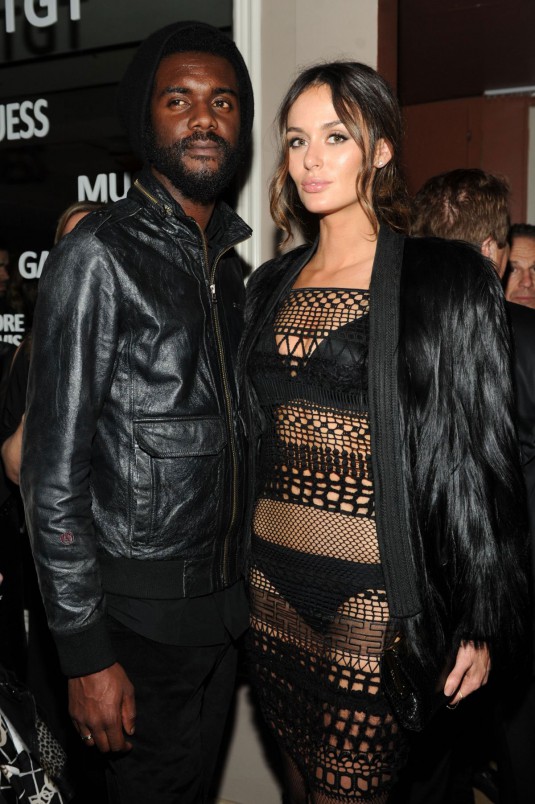 NICOLE TRUNFIO at Warner Music Group Grammy Celebration in Los Angeles