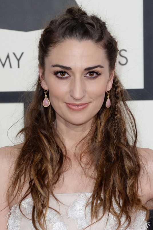 SARA BAREILLES at 2014 Grammy Awards in Los Angeles