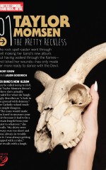 TAYLOR MOMSEN in Revolver Magazine, February/March 2014 Issue