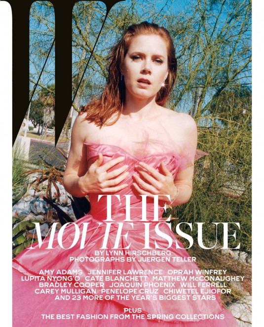 AMY ADAMS in W Magazine, February 2014 Issue