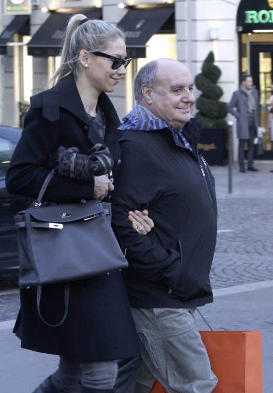 ANNA KOURNIKOVA Out and About in Paris