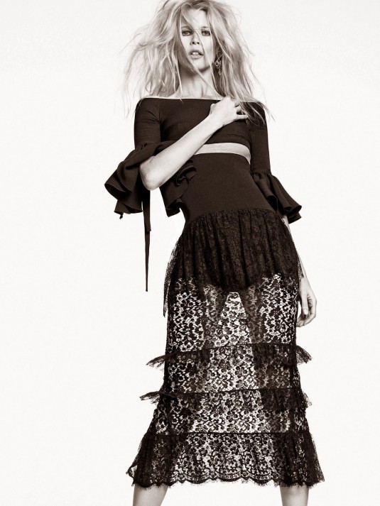 CLAUDIA SCHIFFER in The Edit Magazine, Spring/Summer 2014 Issue