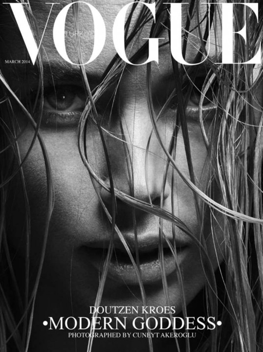 DOUTZEN KROES - VOGUE Turkey Magazine, March 2014