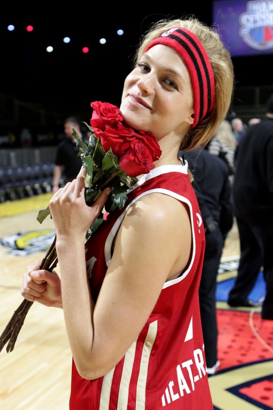 ERIN HEATHERTON at NBA All Star 2014 Celebrity Game in New Orleans