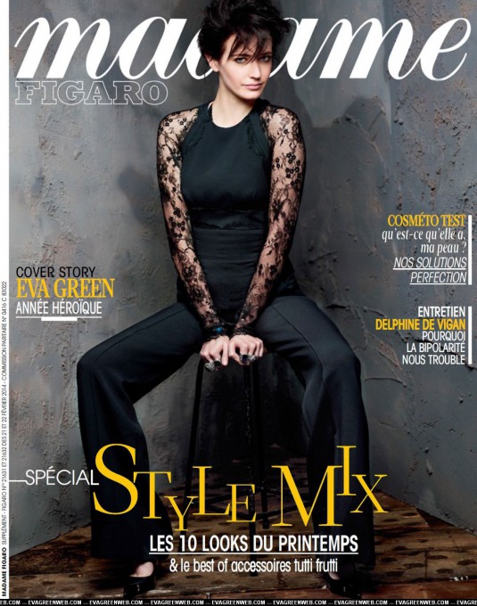 EVA GREEN - Madame Figaro Magazine, February 2014 Issue