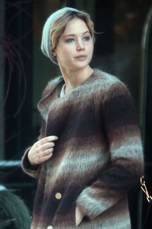 JENNIFER LAWRENCE Out and About in Montreal