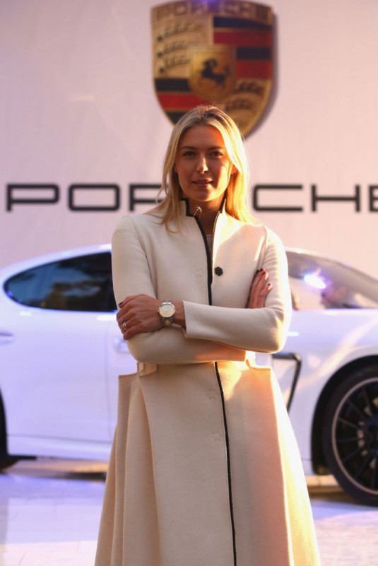 MARIA SHARAPOVA at Porsche Presentation in Sochi