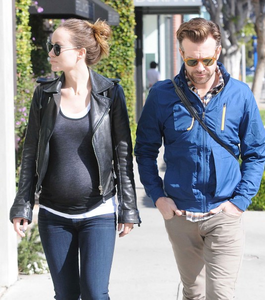OLIVIA WILDE and Jason Sudeikis Out and About in West Hollywood