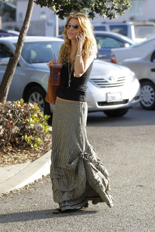 ANNALYNE MCCORD Out and About in Los Angeles