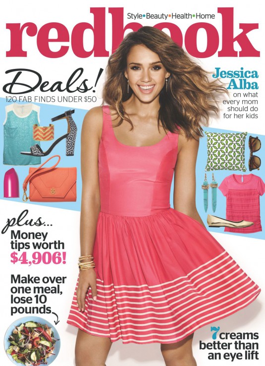 JESSICA ALBA - Redbook Magazine, April 2014