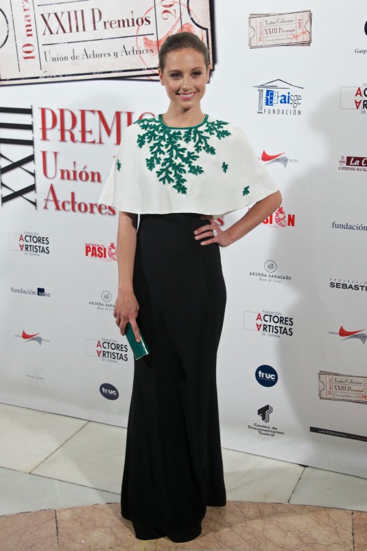 MICHELLE JENNER at Union de Actores Awards 2014 in Madrid