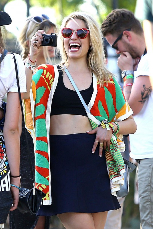 DIANNA AGRON 2014 Coachella Valley Music & Arts Festival in Indio