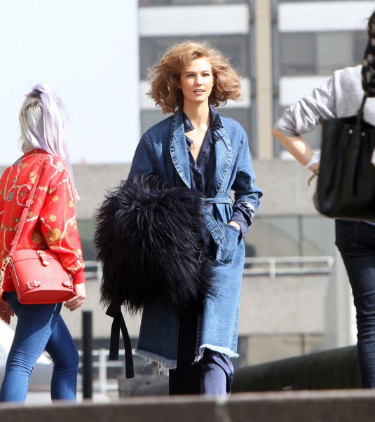 KARLIE KLOSS at the Vogue Festival 2014 in London