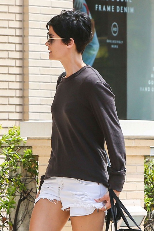 JAIMIE ALXANDER out and about in Los Angeles
